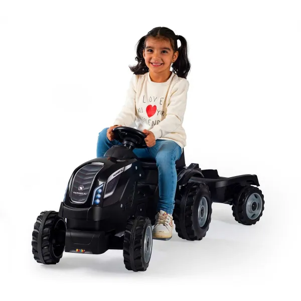 Kolmratas Smoby Traktor Haagis