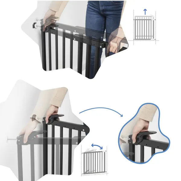 Drošības barjera Badabulle 106 cm