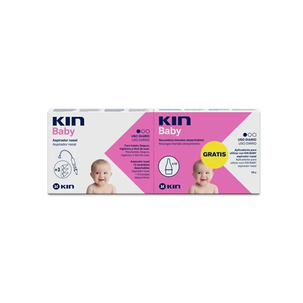 Kin Baby Nasal Aspirator + Free Refill