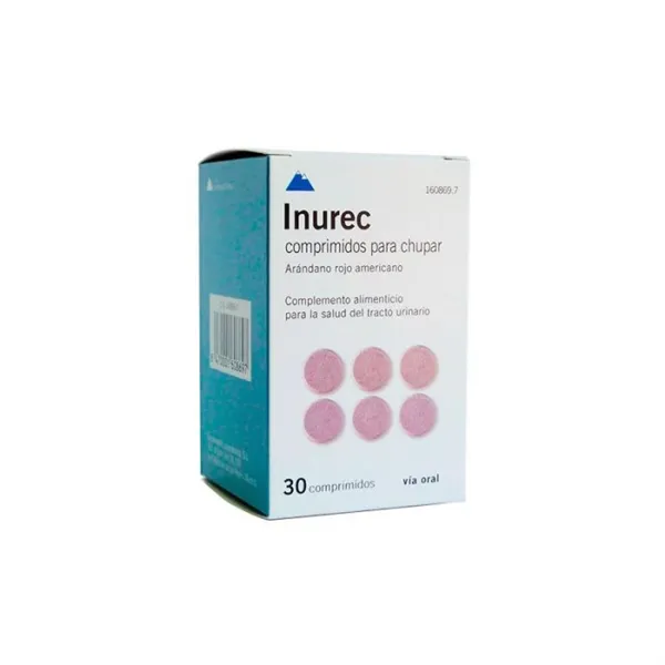 Farmasierra Inurec Orange Flavour 30 Tablets