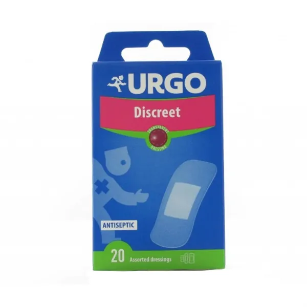 Urgo Discret Benzalkonium Chloride 20U