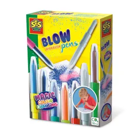 Žymeklių rinkinys SES Creative Blow Airbrush Pens