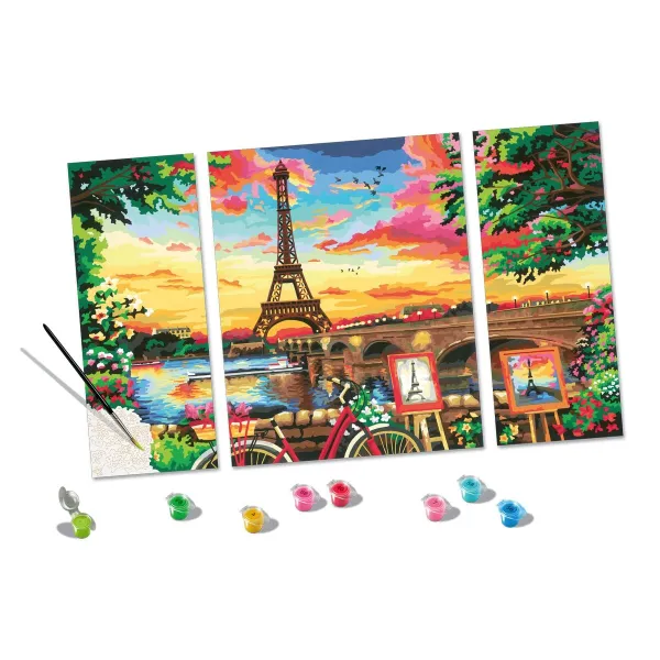 Skaičių spalvinimo rinkinys Ravensburger 20134 80 x 50 cm 4 Dalys 1 Dalys 4 vnt.