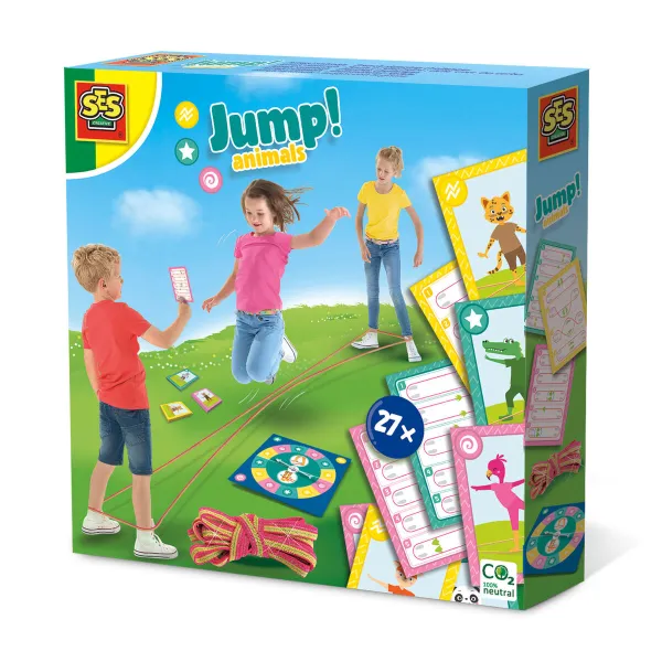 Prasmju Spēle SES Creative Jump! Animals