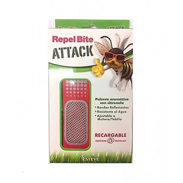 Repel Bite Attack 1 Citronella Bracelet 2 Rechargeable