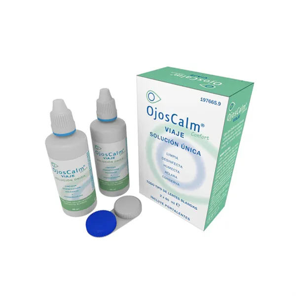 Ojoscalm Single Travel Solution 2 x 60ml