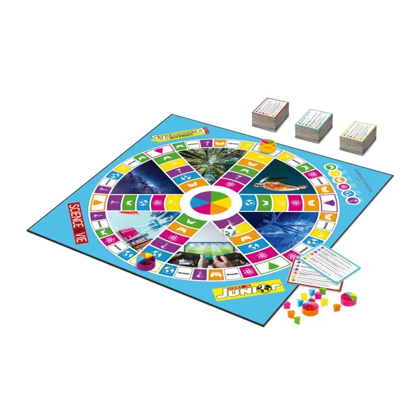 Kysymyksiä ja vastauksia -peli Trivial Pursuit Science & Vie