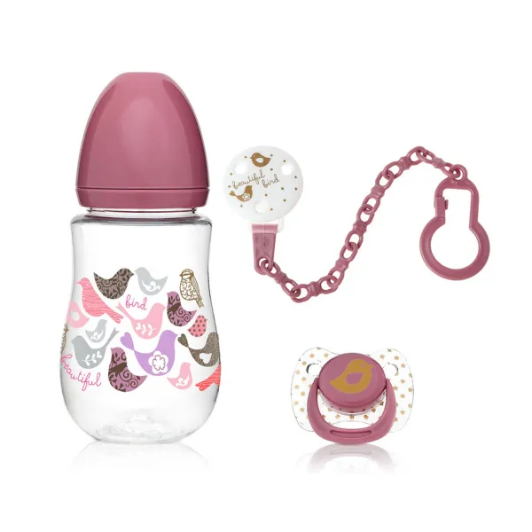 Tuttipullo 250 ml Pinkki