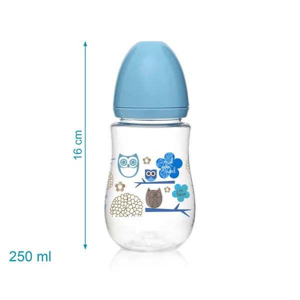 Kūdikio buteliukas 250 ml Mėlyna