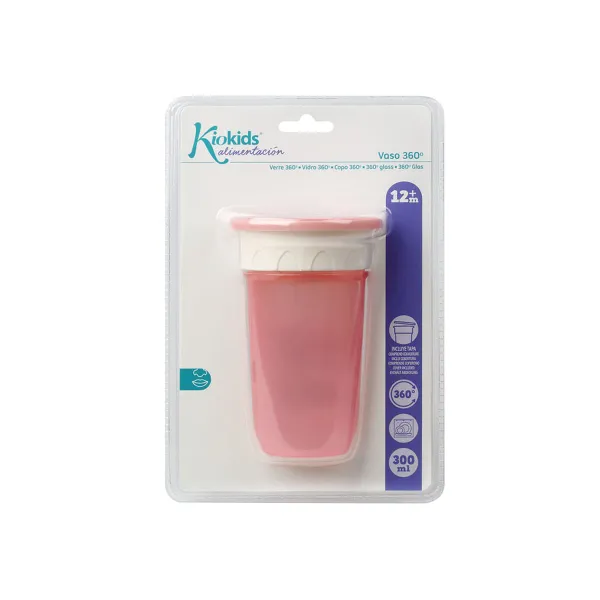 Stikls 300 ml Rozā