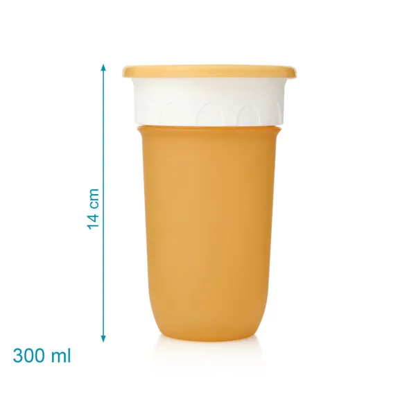 Stikls 300 ml Dzeltens