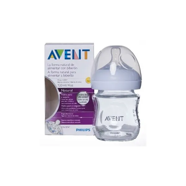 Avent Cristal Baby Bottle 0M+ 120ml