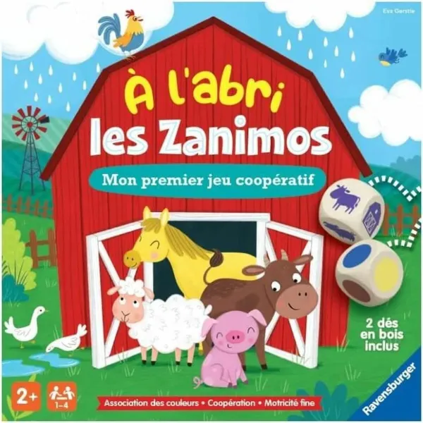 Образовательный набор Ravensburger À l'abri les Zanimos (FR) (1 Предметы)