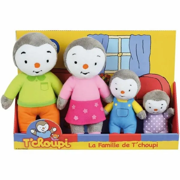 Pehmolelu Jemini T´Choupi Family