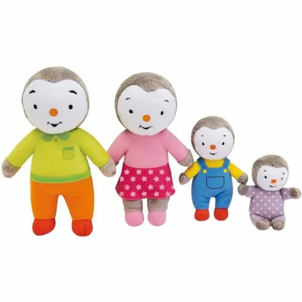Pūkaina Rotaļlieta Jemini T´Choupi Family