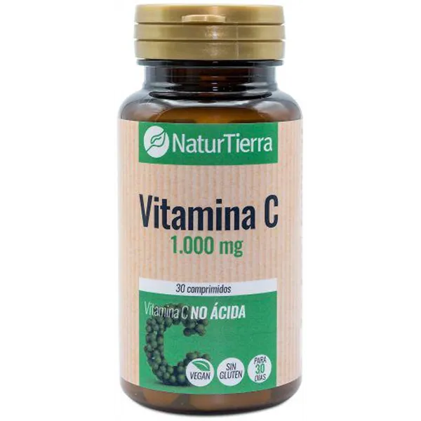 Naturtierra Vitamina C 30 Comprimidos