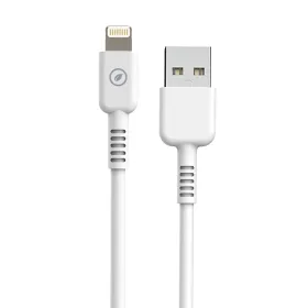 USB - Lightning kaapeli Muvit for Change Valkoinen