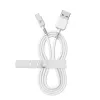 Кабель USB—Lightning Muvit for Change Белый