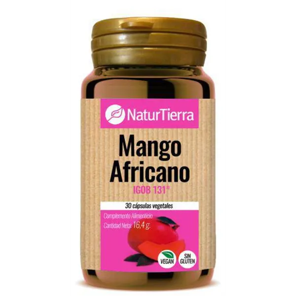 Naturtierra Mango Africano 30 Caps Vegetales