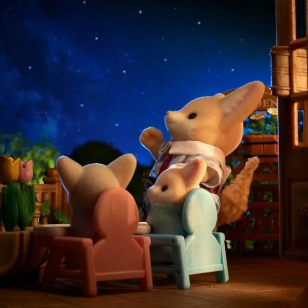 Playset Sylvanian Families 5696 Лиса 1 Предметы