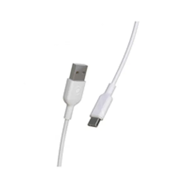 USB A to USB-C Cable Muvit White 3 m