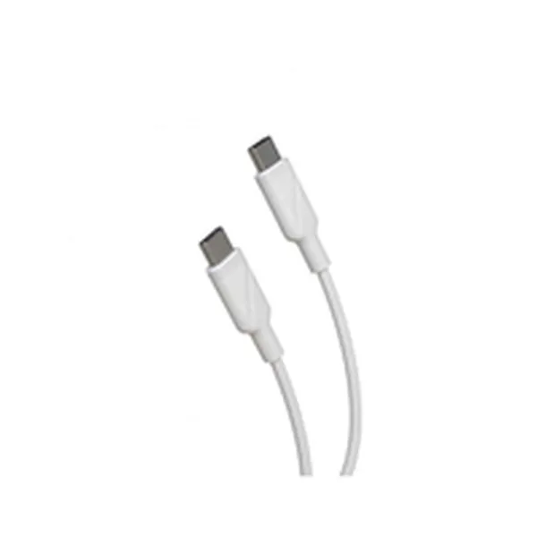 USB-C Cable Muvit MCUSC0008 White Black 1,2 m