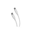 USB-C-kaabel Muvit MCUSC0008 Valge Must 1,2 m