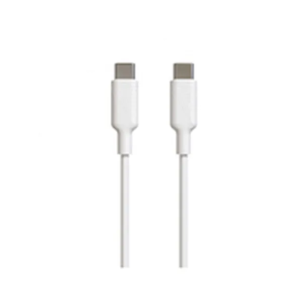 USB-C-kaabel Muvit MCUSC0008 Valge Must 1,2 m