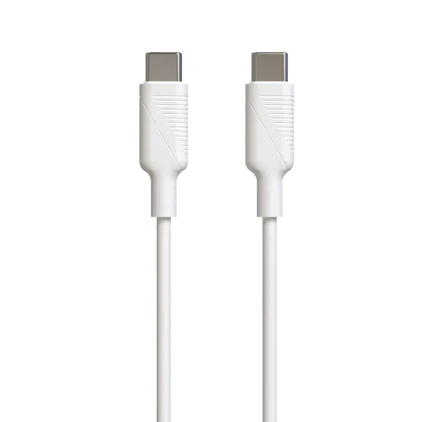 USB-C-kaabel Muvit MCUSC0008 Valge Must 1,2 m