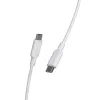 USB-C-kaabel Muvit MCUSC0008 Valge Must 1,2 m