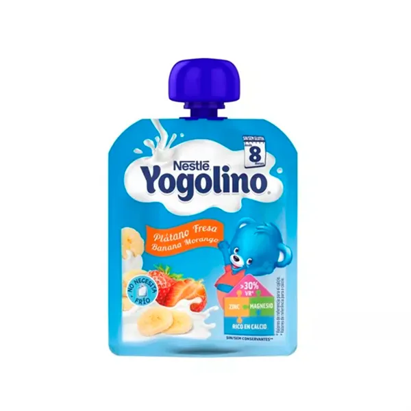 Nestlé Yogolino Banana Strawberry 90g 