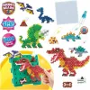 Amatų žaidimas Aquabeads The land of dinosaurs Spalvotas