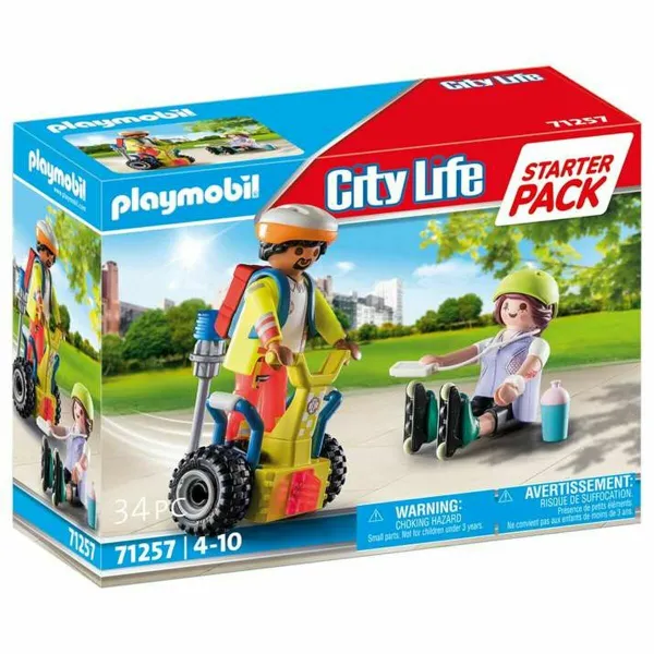 Playset   Playmobil City Action - Supervisor with Segway 71257         34 Daudzums  