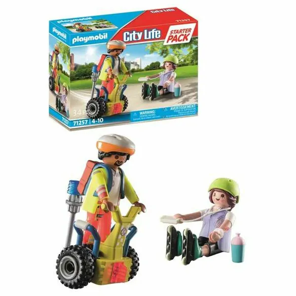 Playset   Playmobil City Action - Supervisor with Segway 71257         34 Pieces