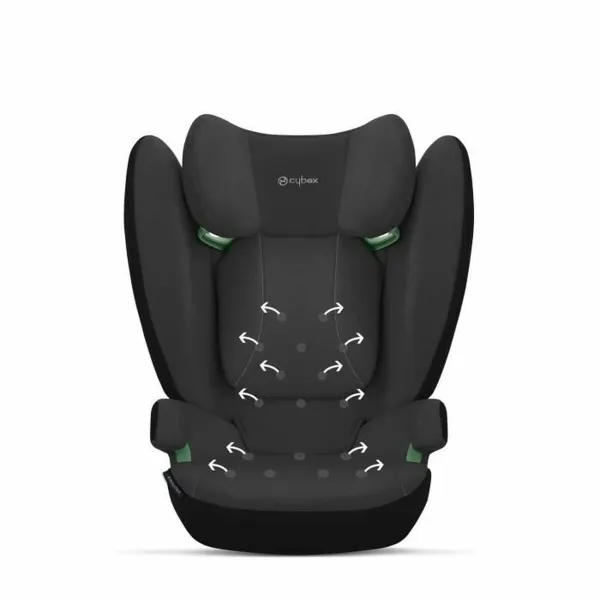 Auto Krēsls Cybex SOLUTION B I-FIX Melns II (15-25 kg) III (22 - 36 kg) ECE R129/04
