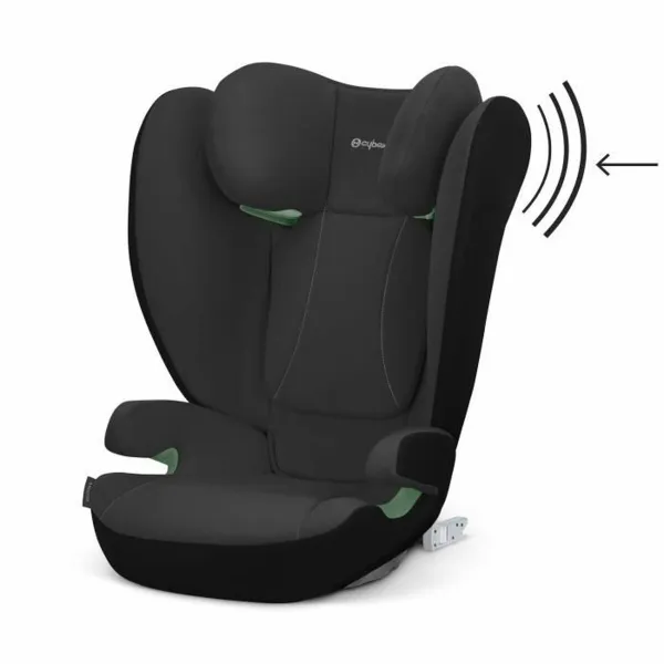 Auto Krēsls Cybex SOLUTION B I-FIX Melns II (15-25 kg) III (22 - 36 kg) ECE R129/04