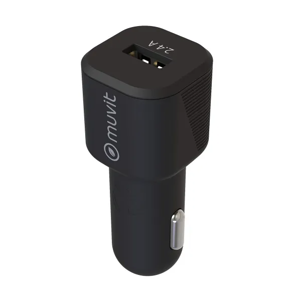 Electric car charger Muvit 1,2 m Black