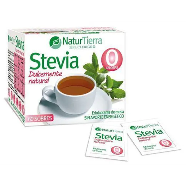 Naturtierra Stevia Edulcorante 60 Sobres