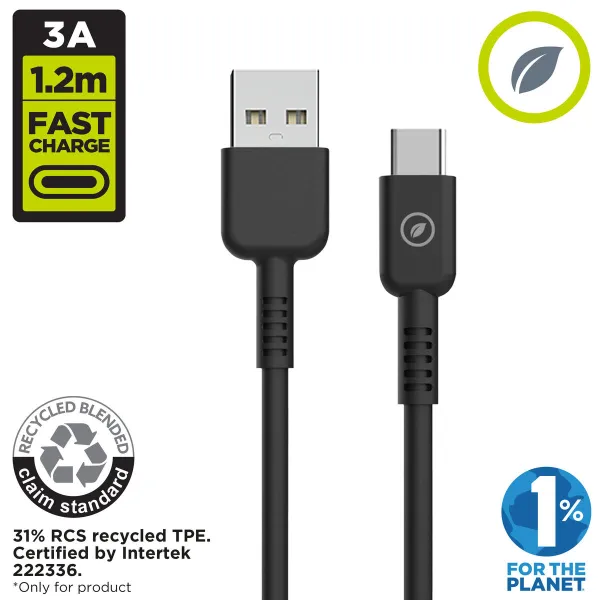 USB-Lightning Kaabel Muvit for Change Must 1,2 m