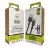 USB - Lightning kaapeli Muvit for Change Musta 1,2 m