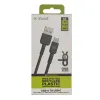 USB - Lightning kaapeli Muvit for Change Musta 1,2 m