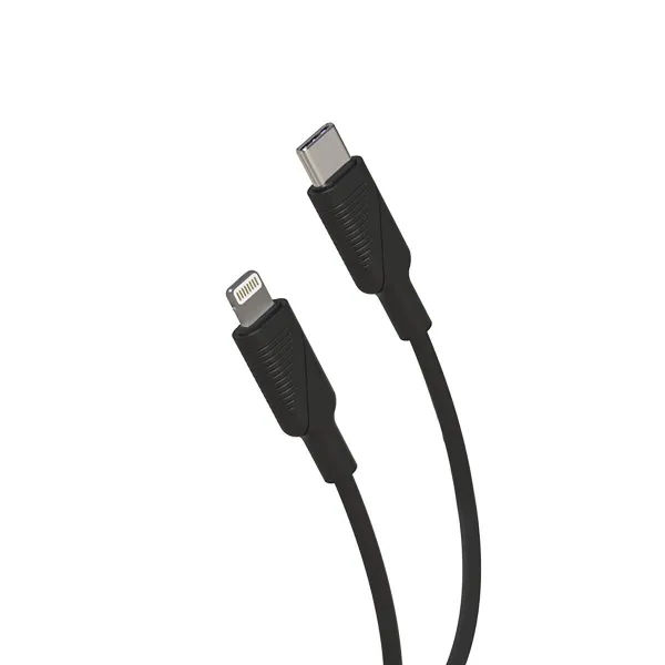 Car Charger Muvit for Change 1 m Black