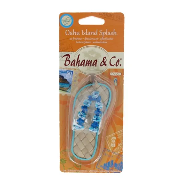 Bahama & Co Oahu Island Car Freshener Slipper