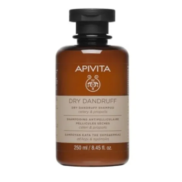 Apivita Anti Dry Dandruff Shampoo With White Willow And Propolis 250ml