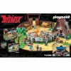 Playset Playmobil Astérix: Ordralfabetix Hut 71266 73 Pieces
