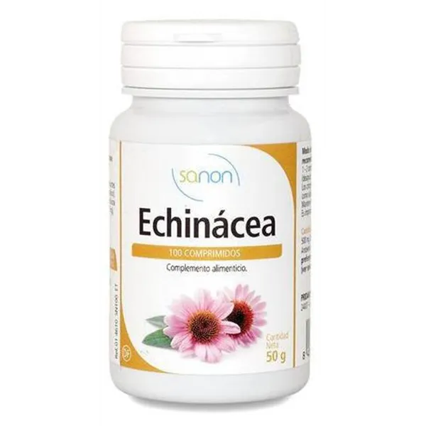 Sanon Echinácea 100 Comprimidos De 500 Mg