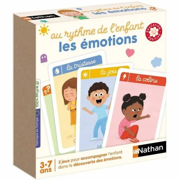 Образовательный набор Nathan Au rythme de l´enfant les émotions (FR)