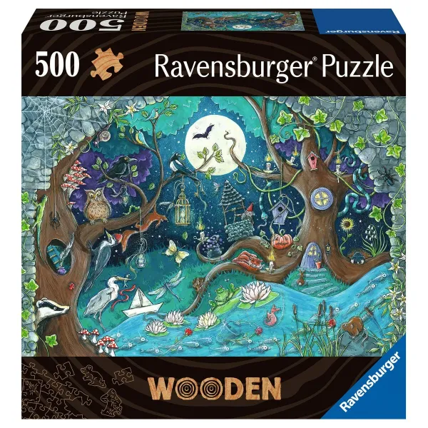 Palapeli Ravensburger 17516 Fantasy Forest Puu 500 Kappaletta
