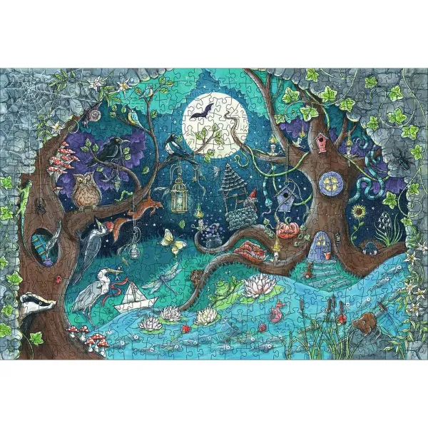 Palapeli Ravensburger 17516 Fantasy Forest Puu 500 Kappaletta