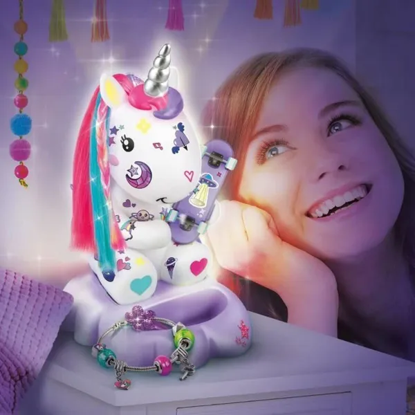Šviečiantis vienaragis Canal Toys Cosmic Unicorn Lamp to Decorate Collector's Editio Spalvotas